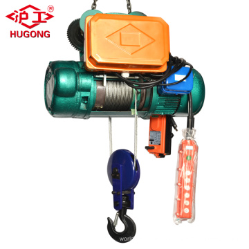 HUGO CD1 Wire Rope Electric Hoist with 5T Capacity